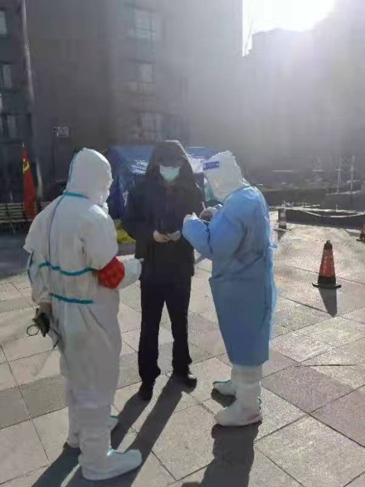 工作中